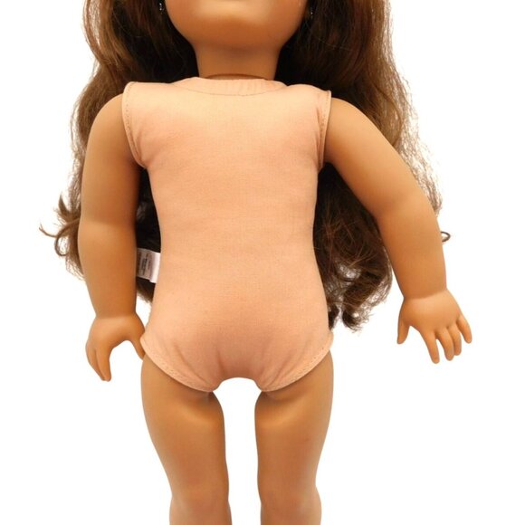 American Girl GOTY Saige 18" Doll with Meet Dress and Book 2013 Retired - Picture 3 of 16